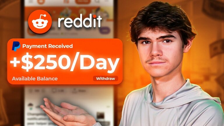 Get Paid $250/Day Using Reddit 10 Minutes a Day (2024)
